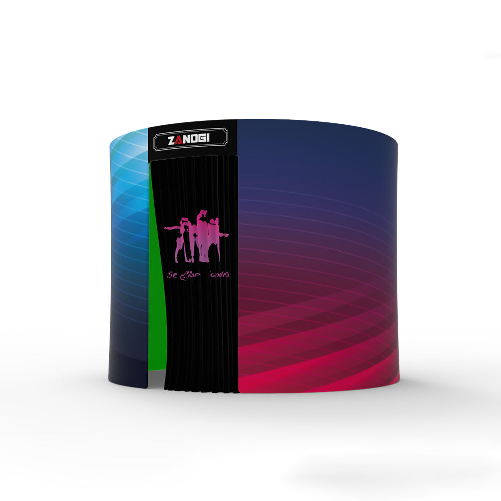 CIRCULAR GREEN SCREEN 360 PHOTO BOOTH ENCLOSURE