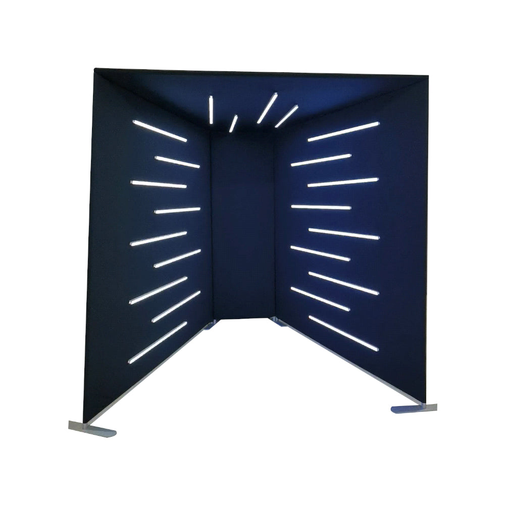 TRAPEZOIDAL PHOTO BOOTH ENCLOSURE VOGUE BOOTH( 8 STYLES)