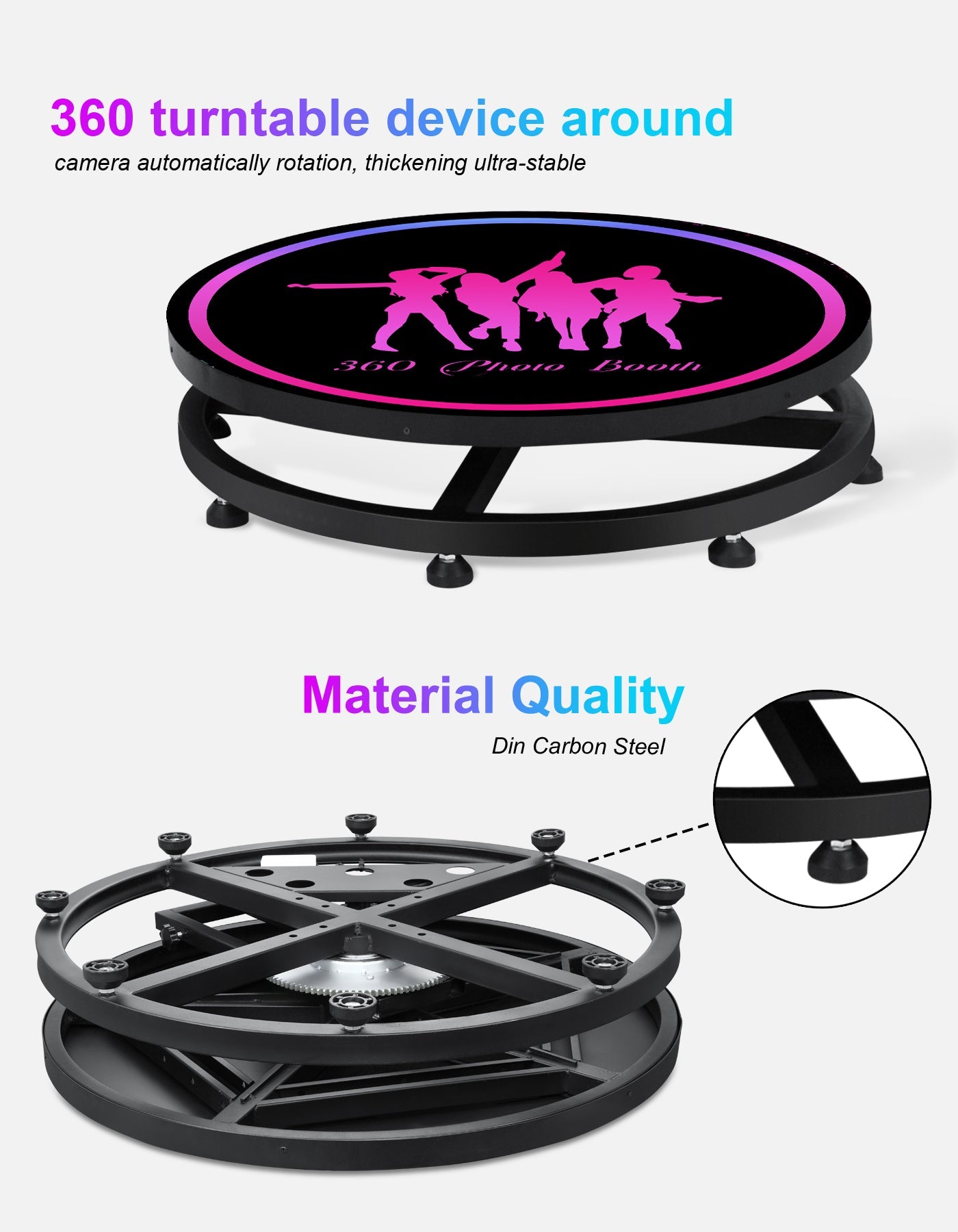 360 Photo Booth Machine For Party