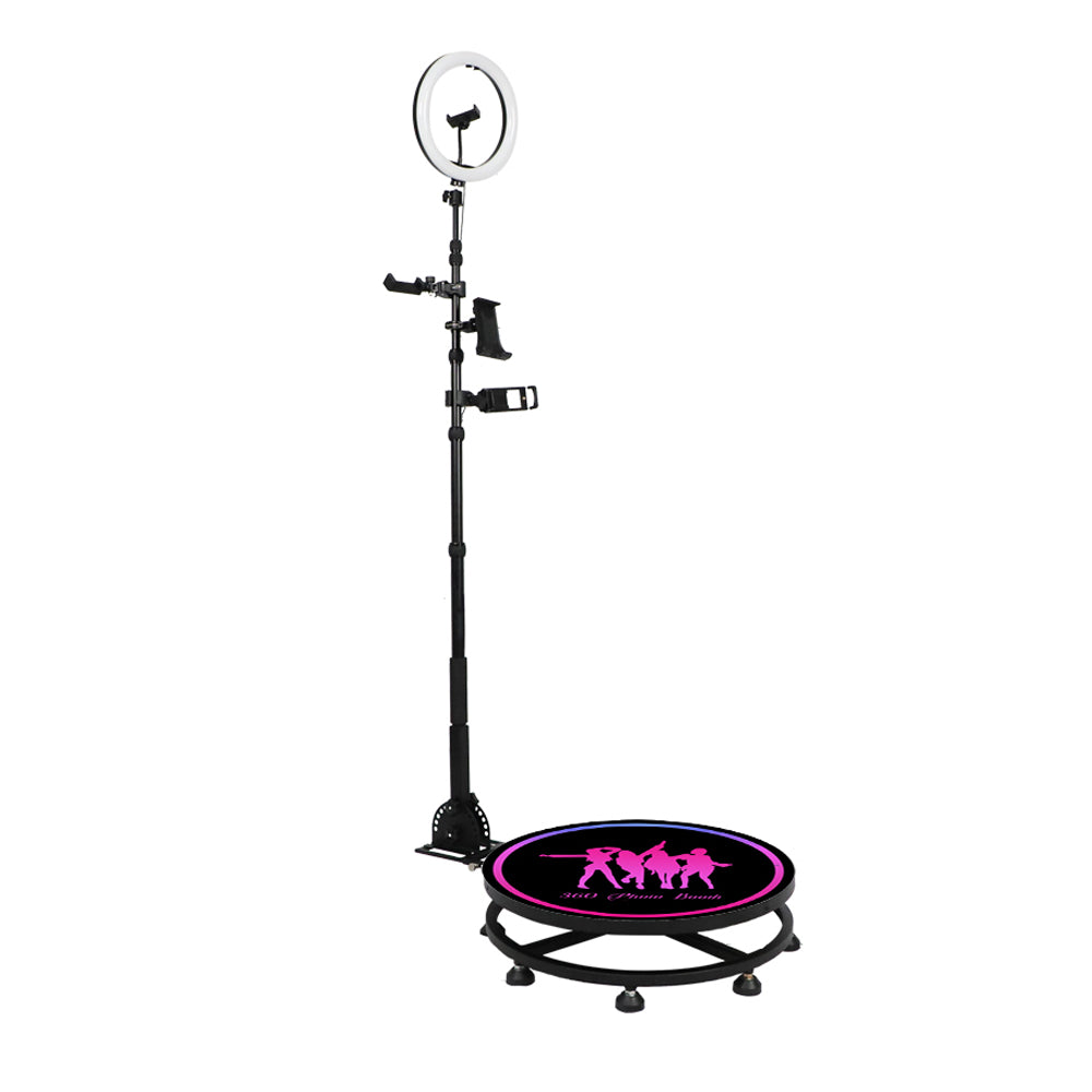 22.5" Mini 360 Photo Booth Machine With Honeycomb box