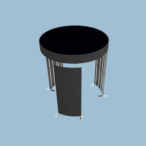 3 PIECES 360 VIDEO BOOTH ENCLOSURE WITH LED LIGHT